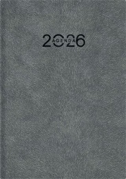 Naptár, tervező, A5, heti, DAYLINER "Animal", Wolf-szürke