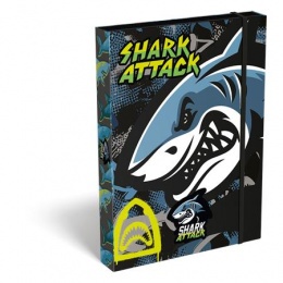 Füzetbox, A5, LIZZYSULI, "Shark Attack"