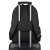 Hátizsák, iskolatáska, notebook tartóval, cipzáras, GABOL "Wolf", fekete